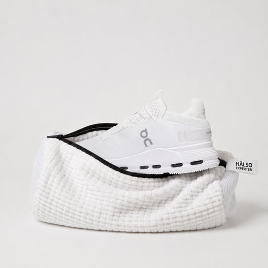 Saubere Schuhe nach nur einem Waschgang in der Waschmaschine.